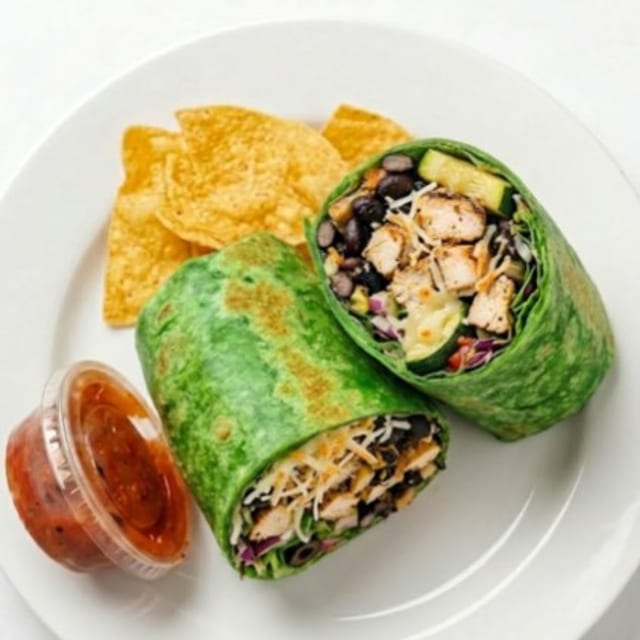 Baja Chicken Wrap.