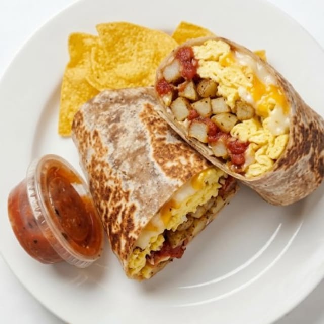 Burrito Especial (Ham or Bacon).