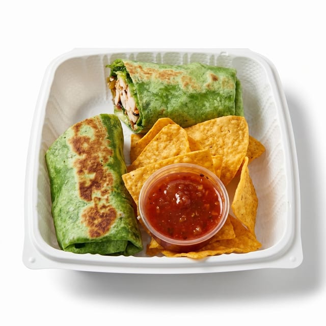 Rojo Buffalo Burrito.