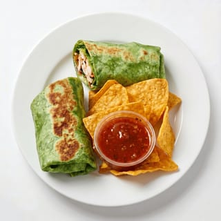 Rojo Buffalo Burrito